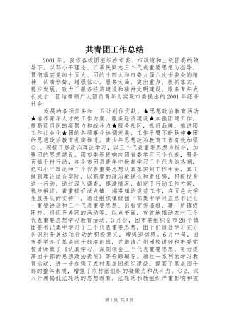 共青团工作总结 (32)