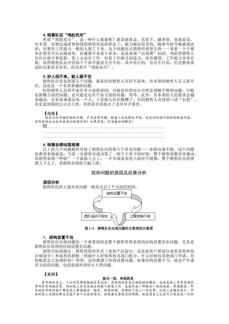 销售队伍现存问题的剖析_第3页