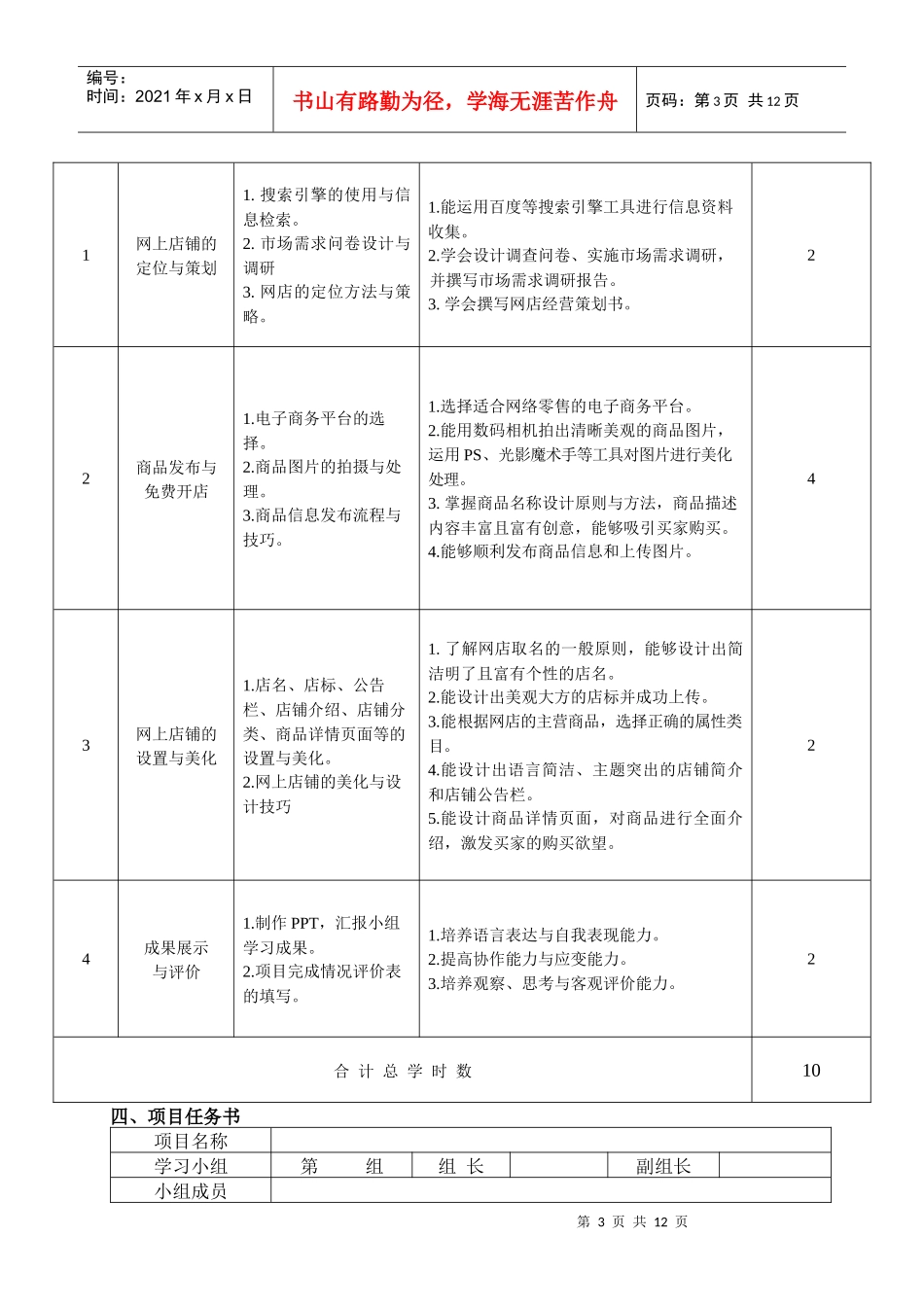 网上店铺的创建——项目设计_第3页