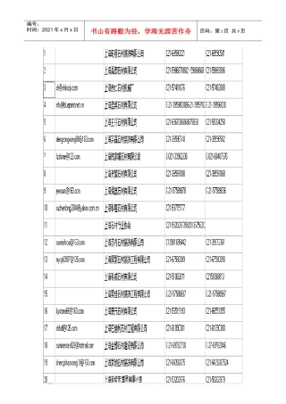 石材协会客户资料