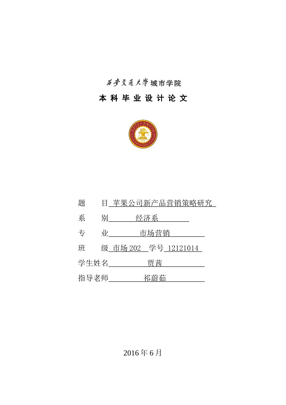 某公司新产品营销策略研究论文_第1页
