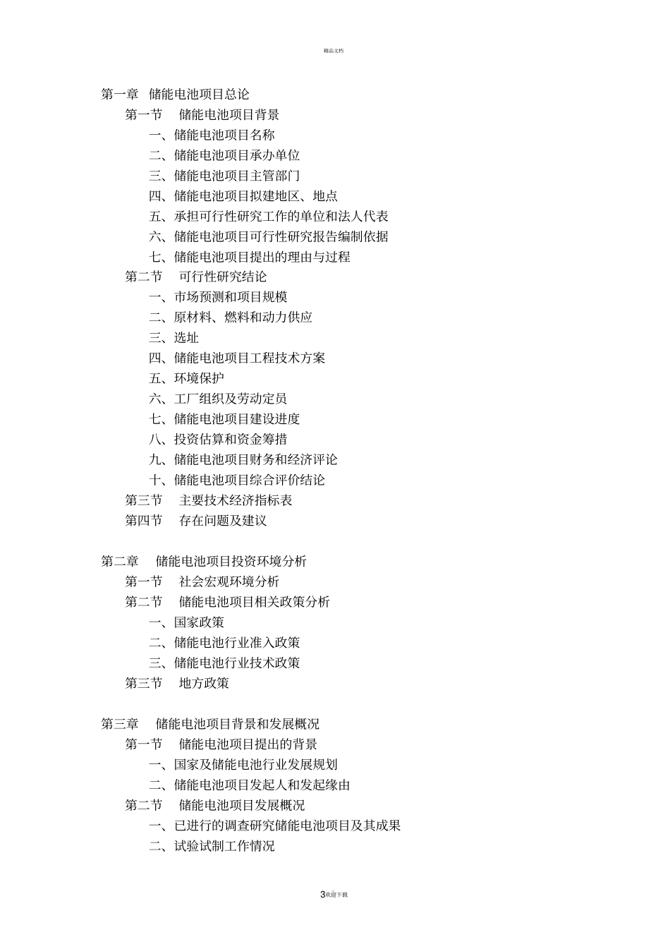 储能电池项目可行性研究报告_第3页