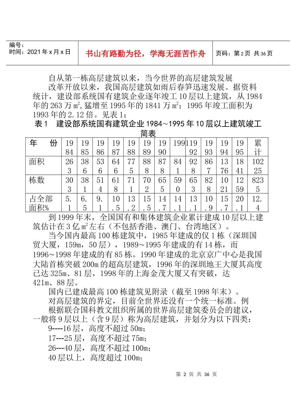 高层建筑结构方案设计(doc38)(1)_第2页