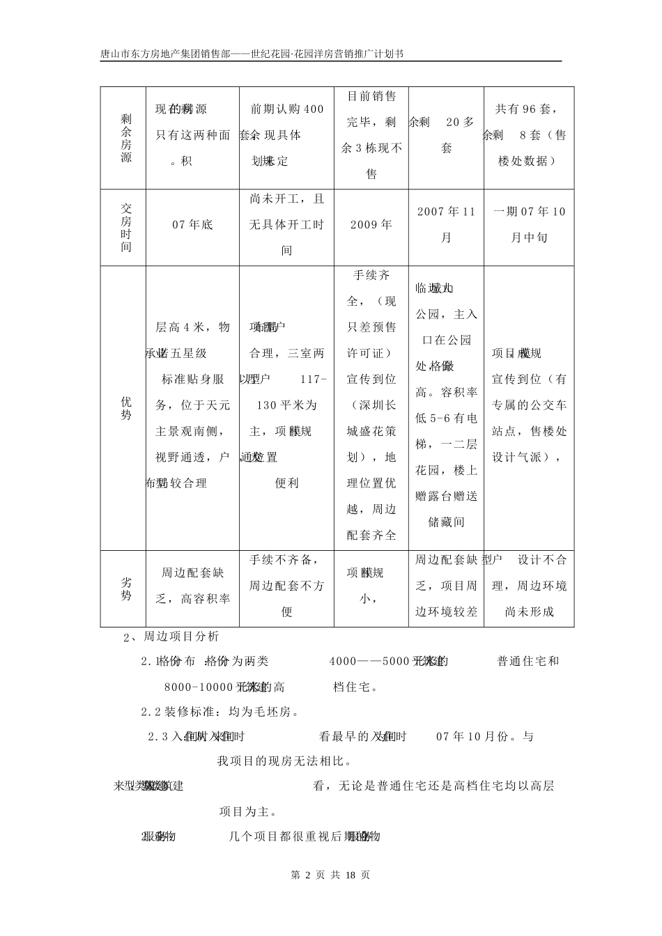 花园洋房营销推广方案_第2页