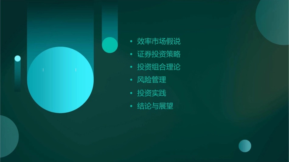 效率市场证券投资学南农大潘军昌课件_第2页