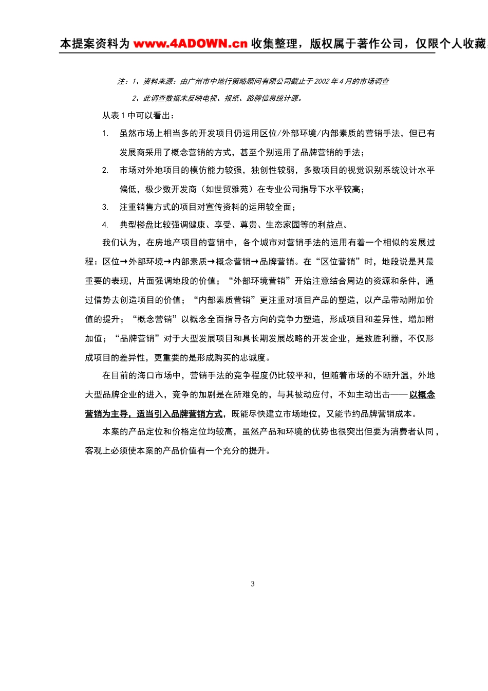 阳光经典品牌营销报告_第3页