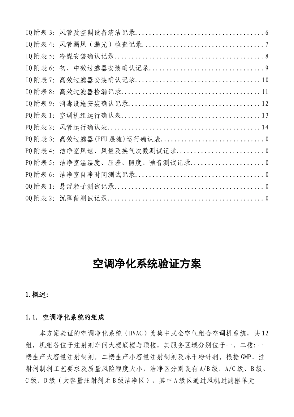 空调净化系统验证方案_第3页