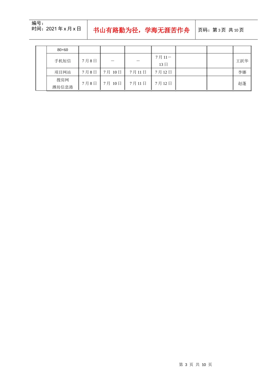 房地产销售VIP卡发放方案-7页_第3页