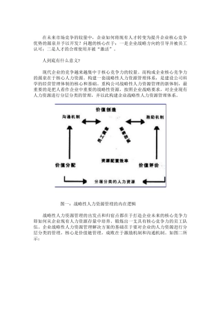 战略性人力资源管理