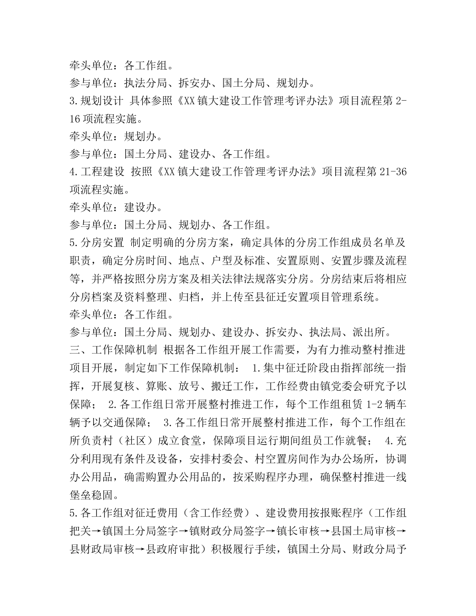 镇整村推进工作实施方案 _第2页