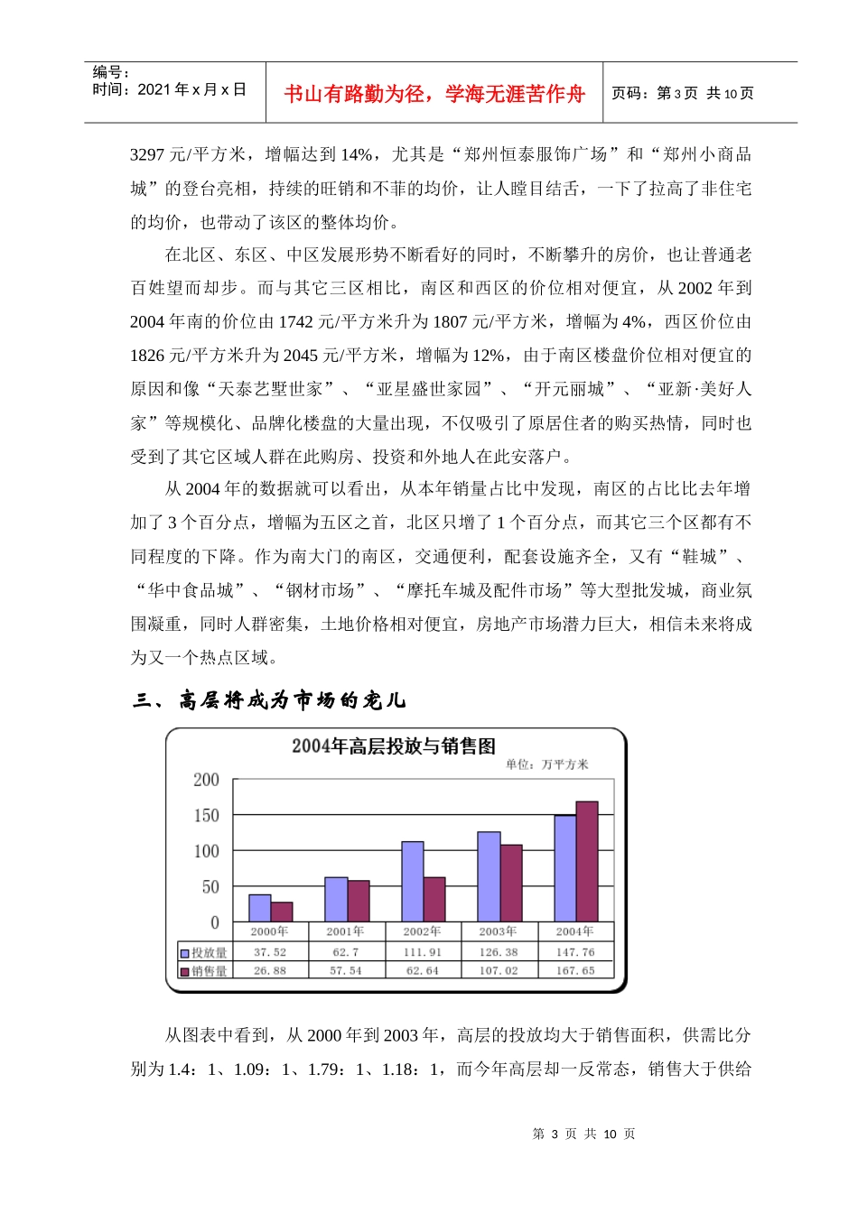 楼市整体市场及趋势分析_第3页