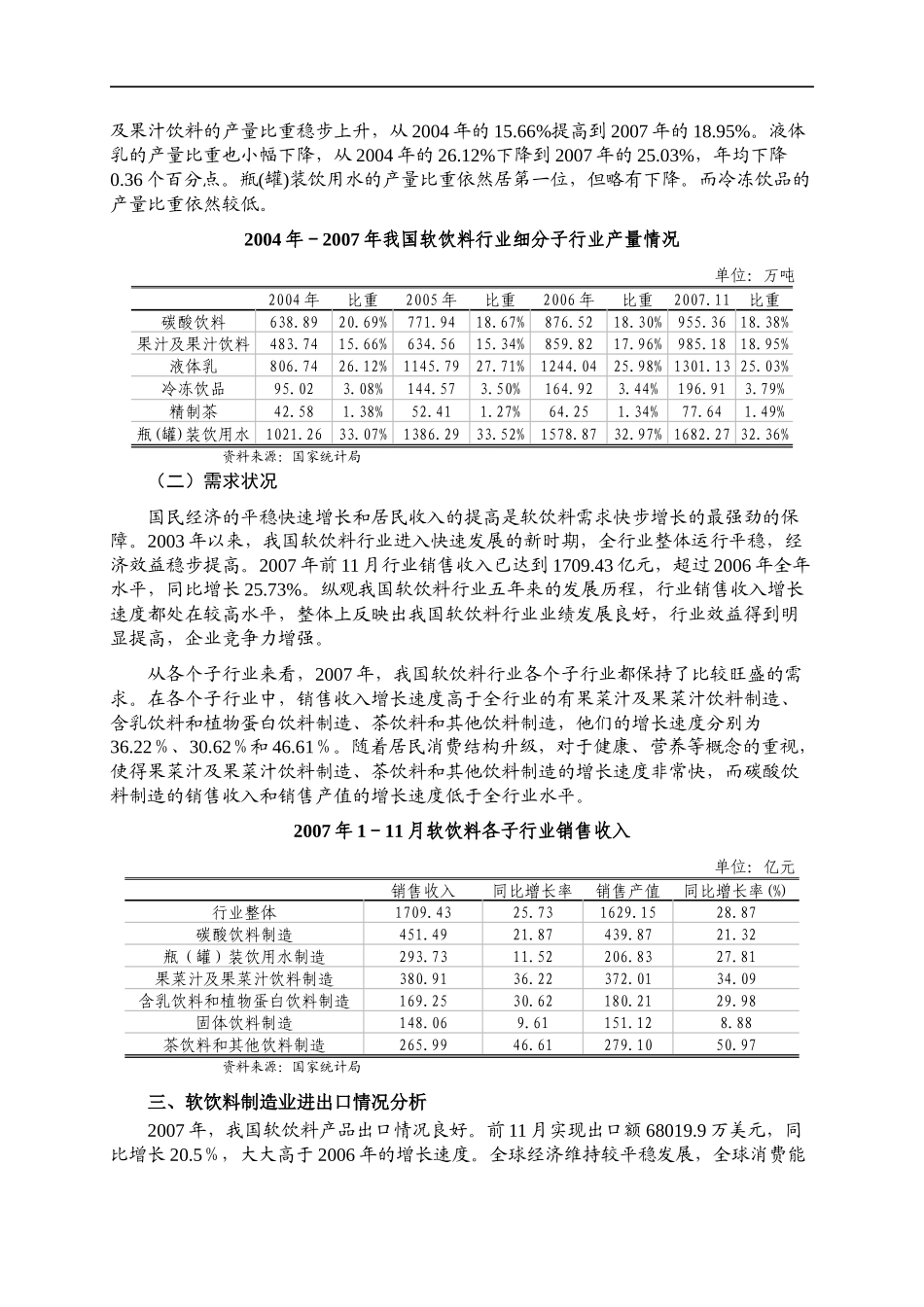 饮料制造业市场竞争分析_第3页