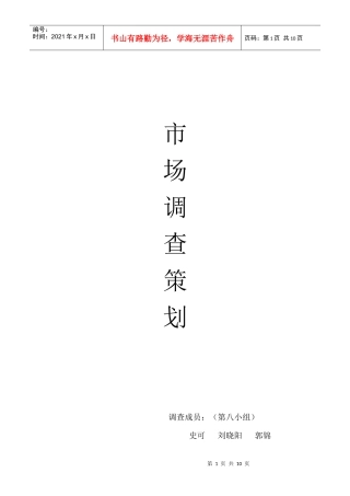 电动车市场调查