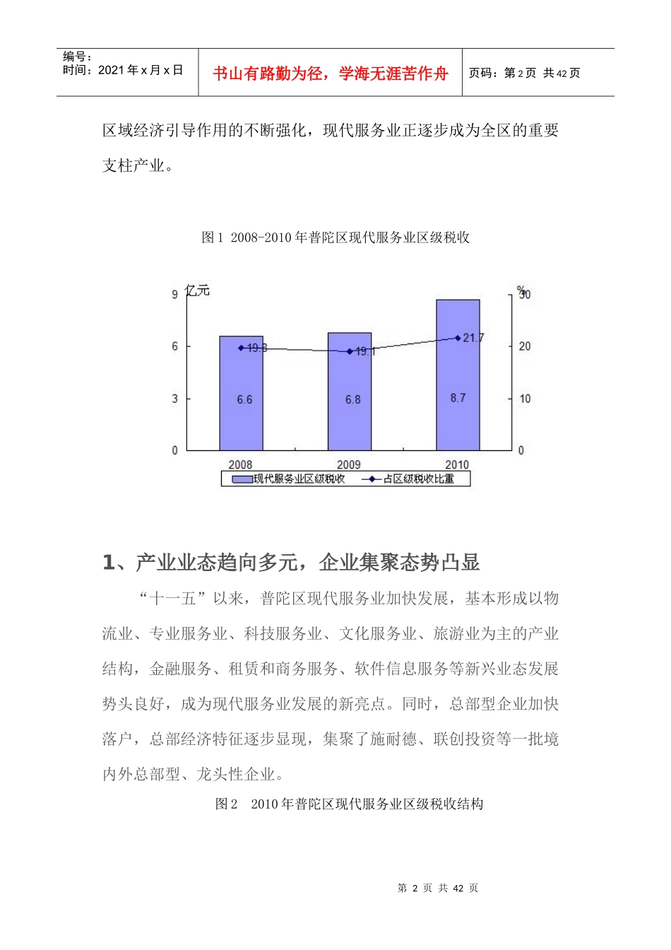 普陀区现代服务业发展十二五规划_第2页