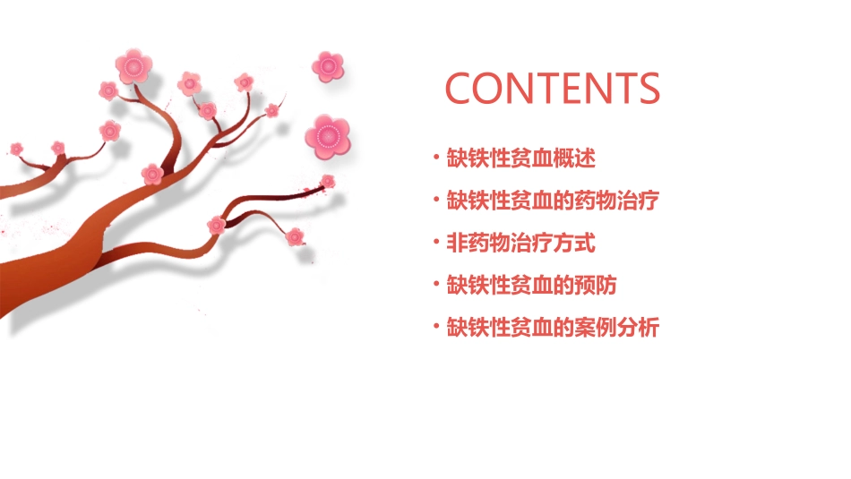 项目十四常见病症的用药指导5血常规缺铁性贫血课件_第2页
