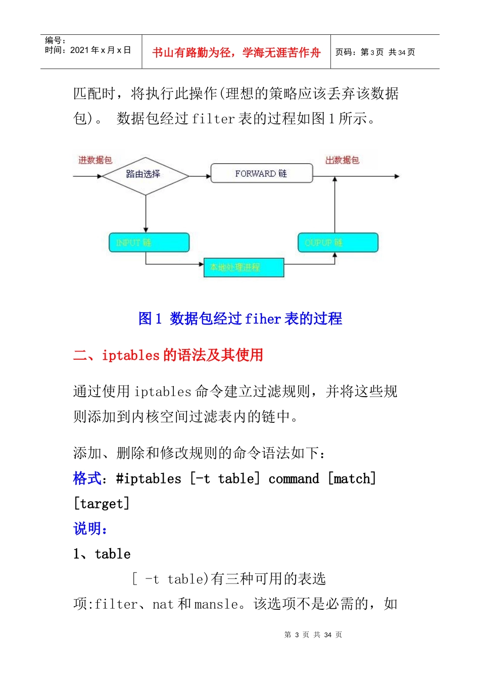 防火墙与Linux代理服务器培训教程_第3页