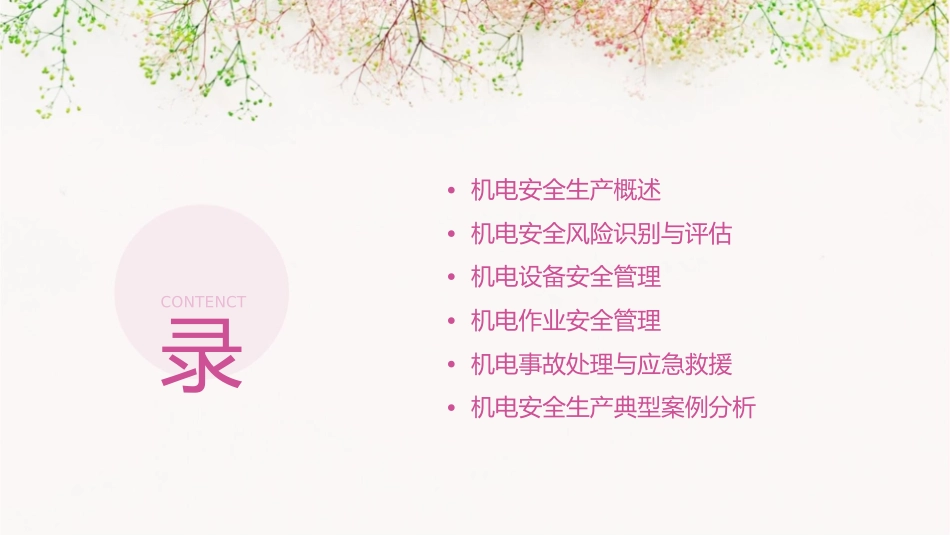 机电安全生产手册课件_第2页