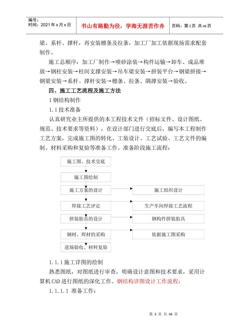 钢结构制作安装施工方案(修改)_第3页