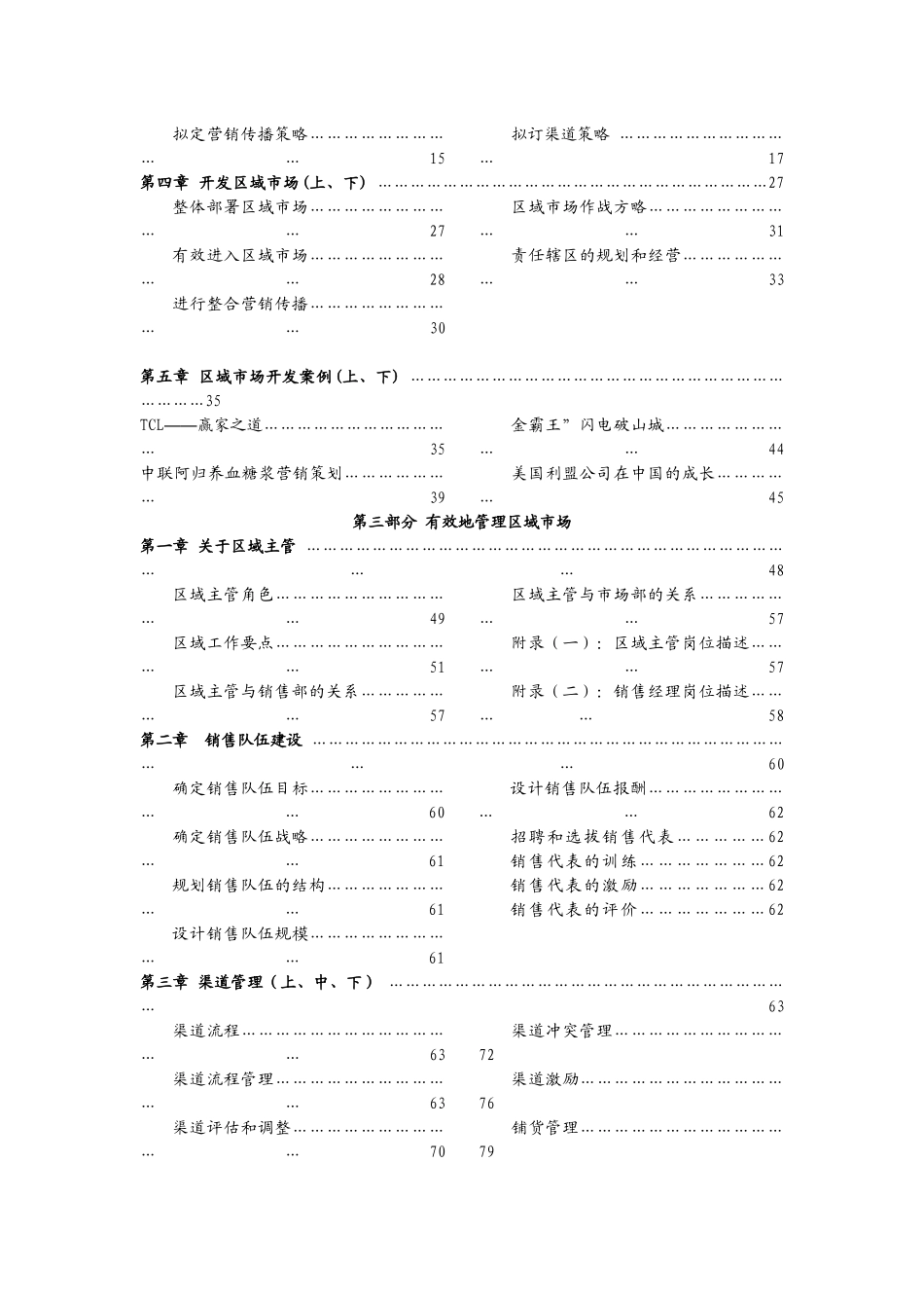 营销战略——TCL区域市场营销规划方案_第2页