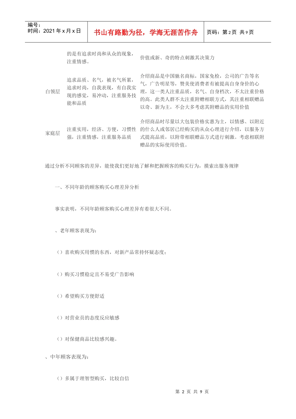 顾客的心理活动过程分析_第2页