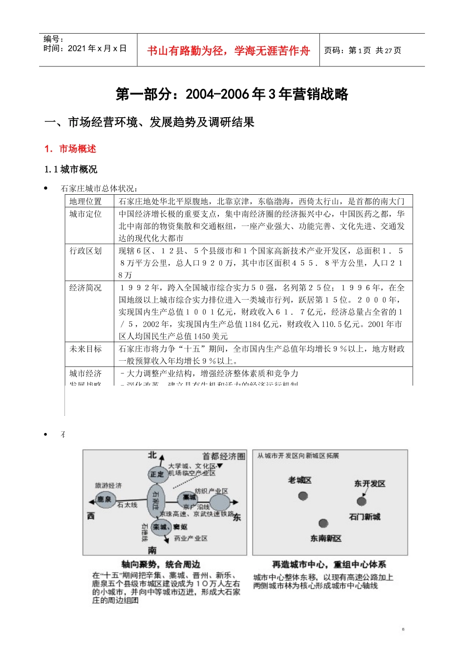 石家庄三年营销规划（修改版）_第3页