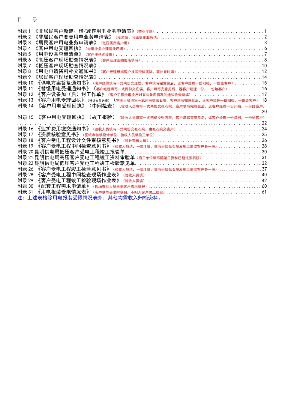 昆明供电局业扩业务表单_第2页