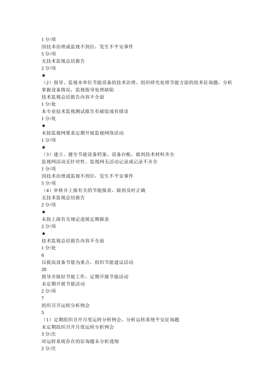 运行成ۥ本管理专工安全职责精选 _第3页