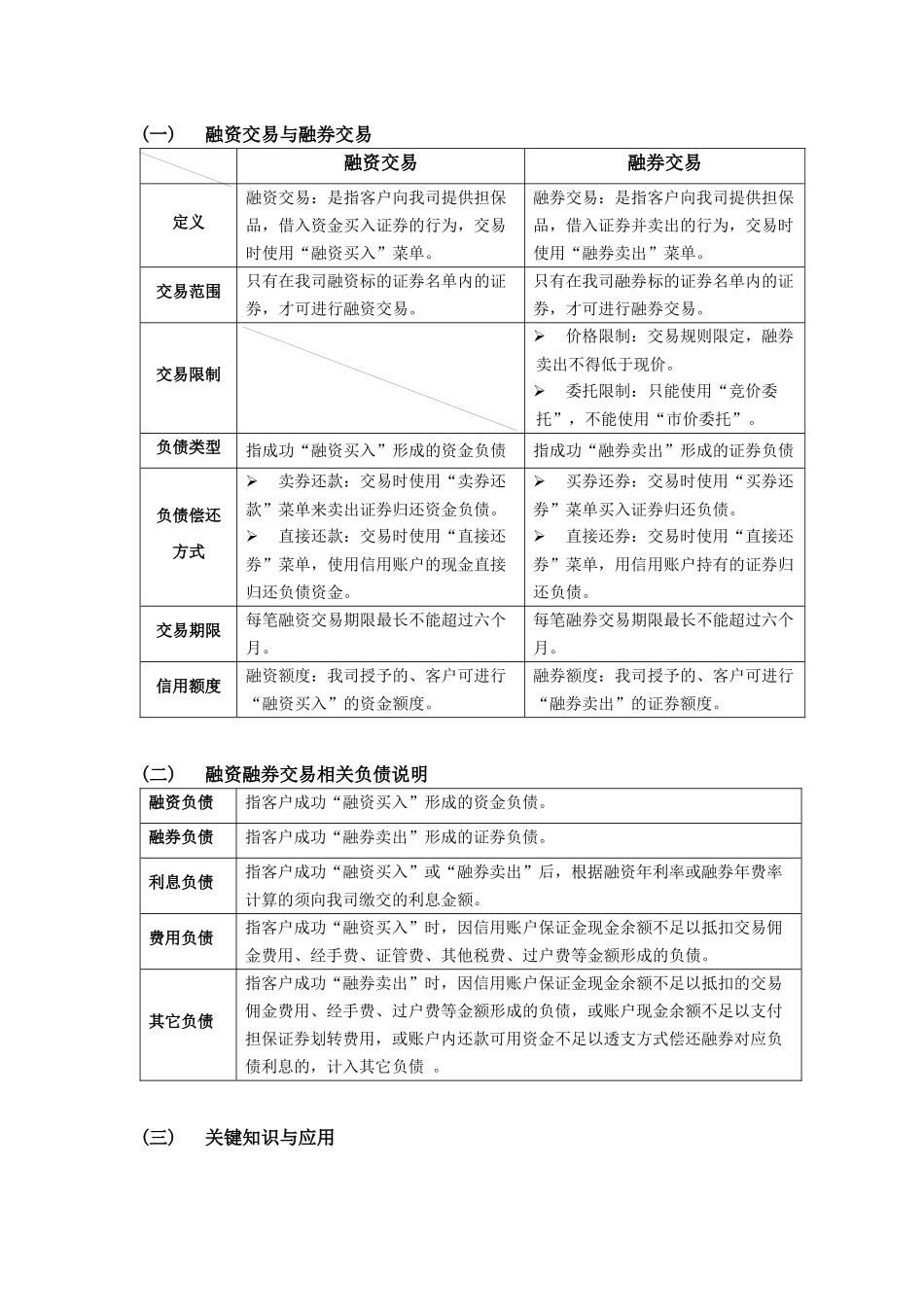 融资融券业务手册(提高篇)_第3页