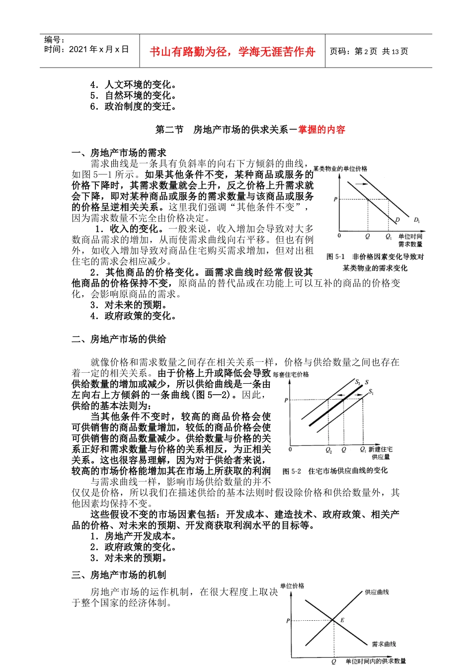 第五章 房地产市场与市场分析 Microsoft Word 文档_第2页