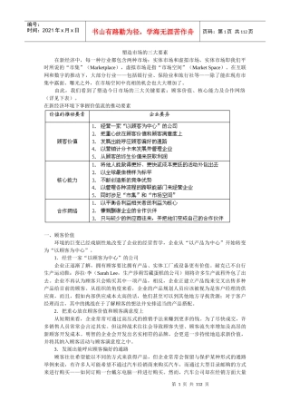营销策略与利基营销