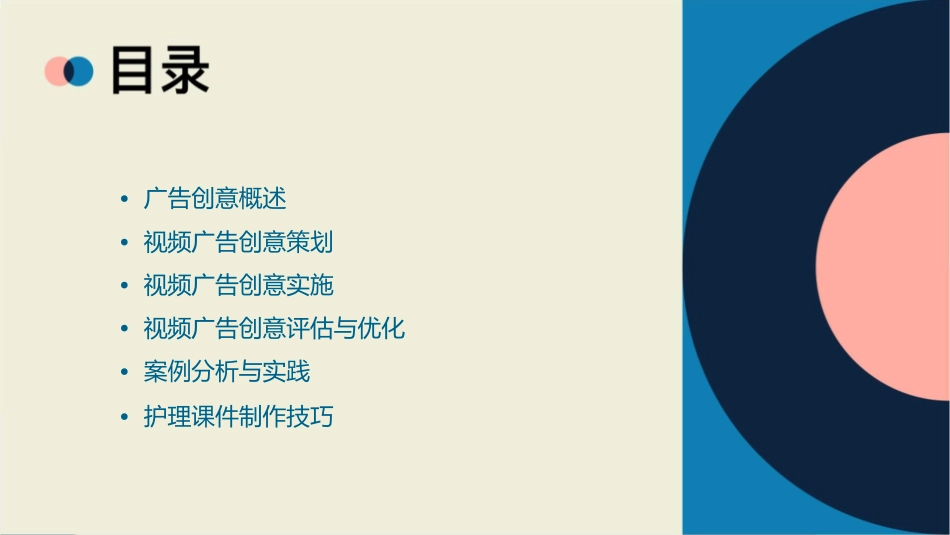 广告创意与策划的实施视频广告创意实施护理课件_第2页