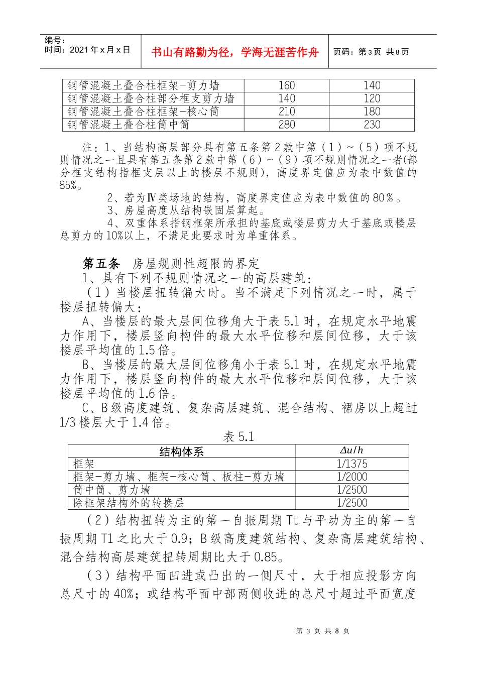 浅析重庆市超限高层建筑工程界定规定_第3页