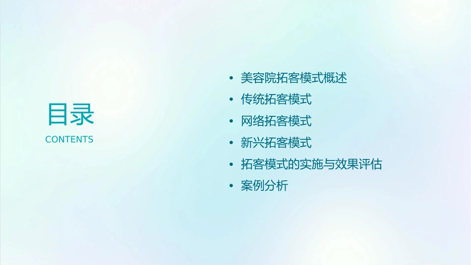 美容院拓客模式课件_第2页