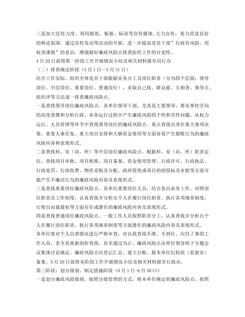 《安全管理文档》之风险排查点实施方案 _第3页