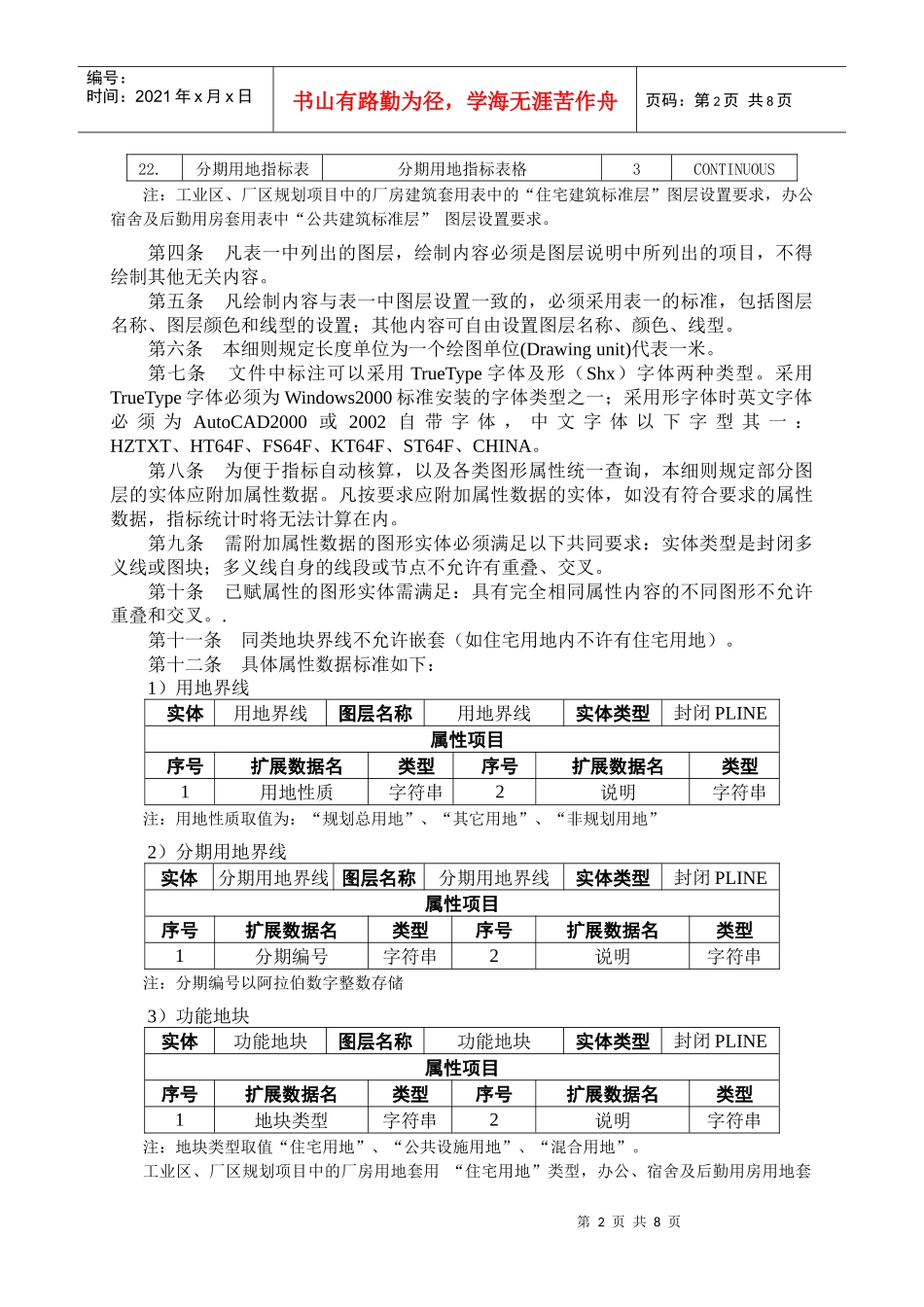 江门市修建性详细规划电子报批技术细则_第2页