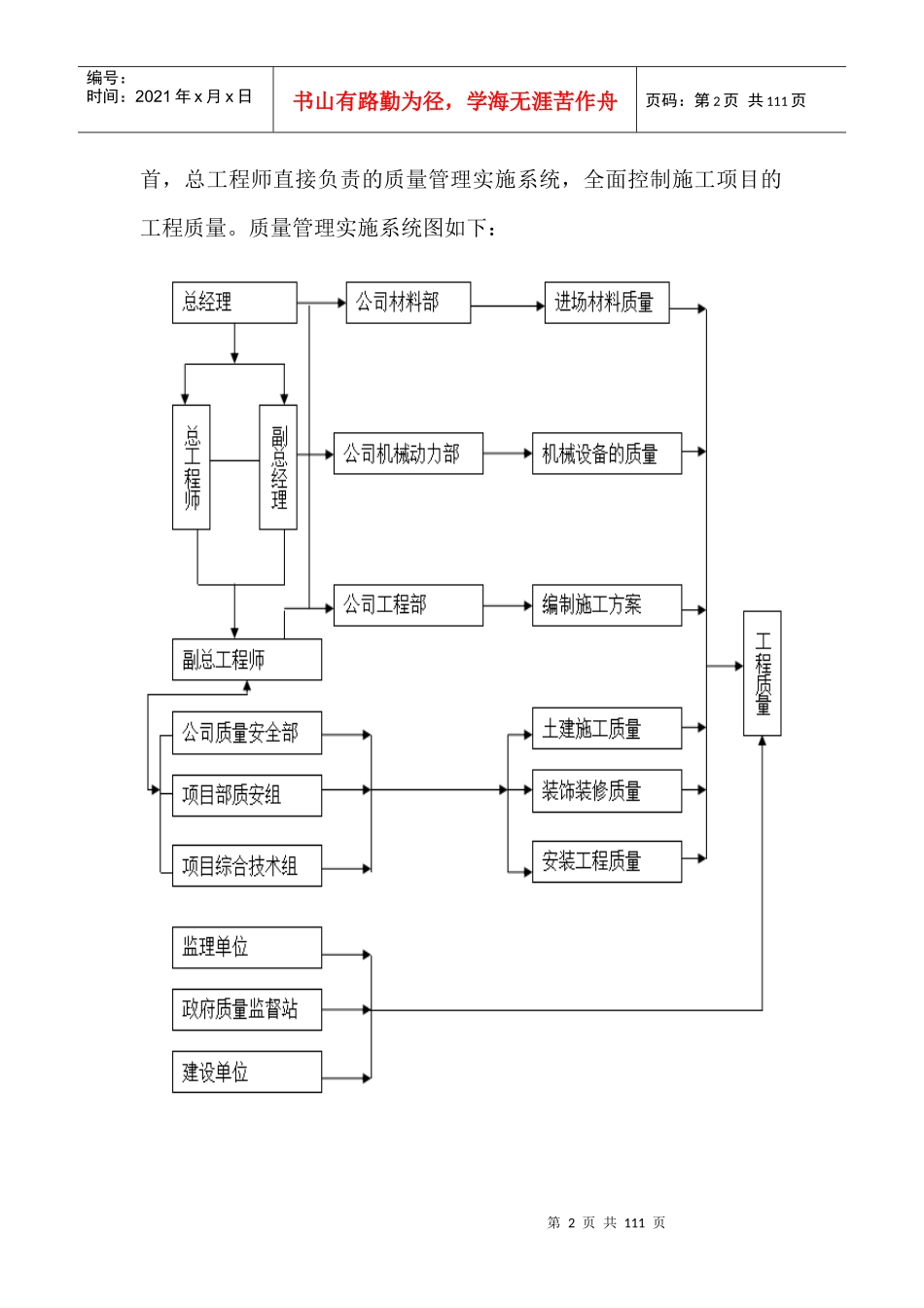 水电工程施工组织及服务承诺_第2页