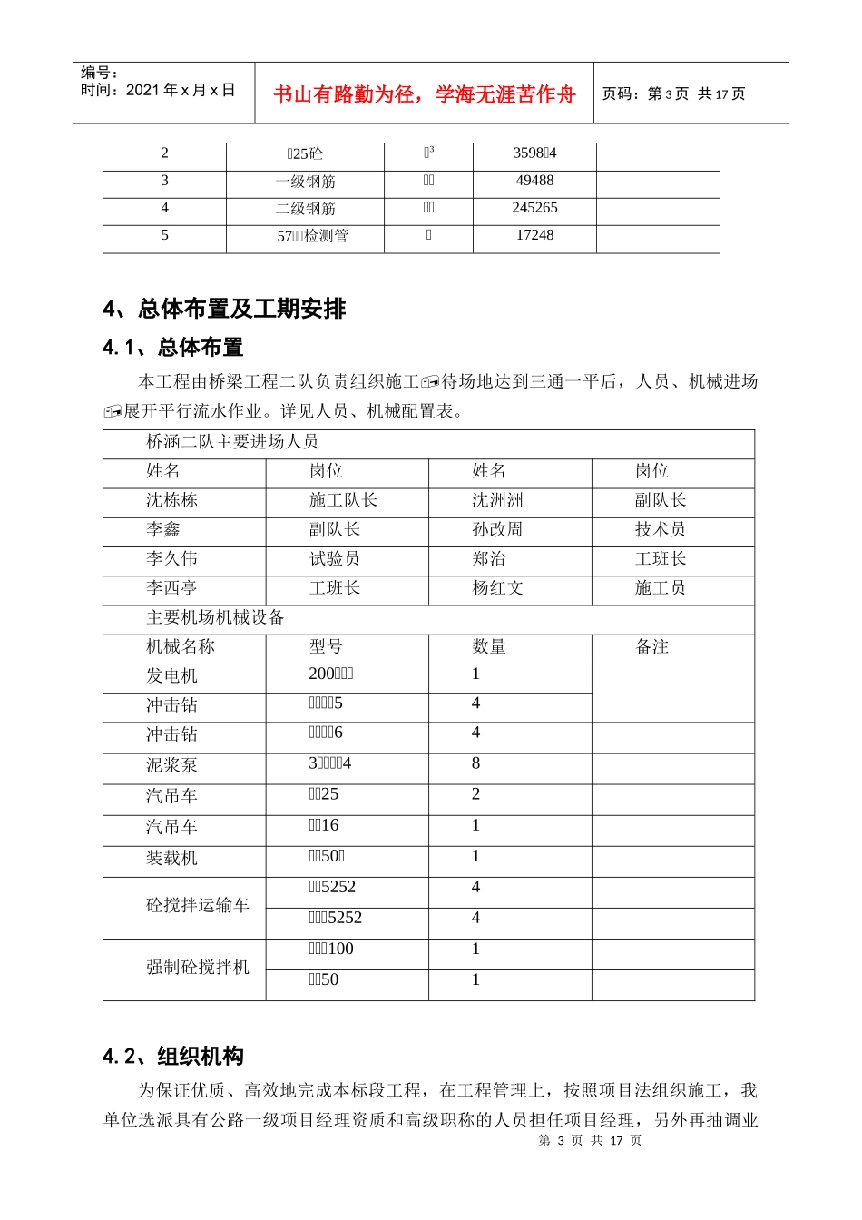 黑河大桥桩基施工方案上报_第3页