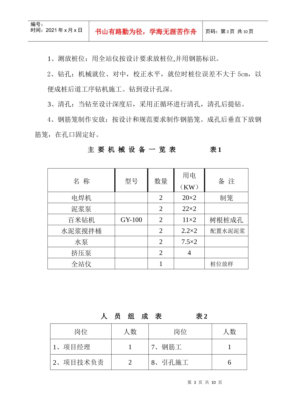 树根桩、压密注浆施工方案_第3页