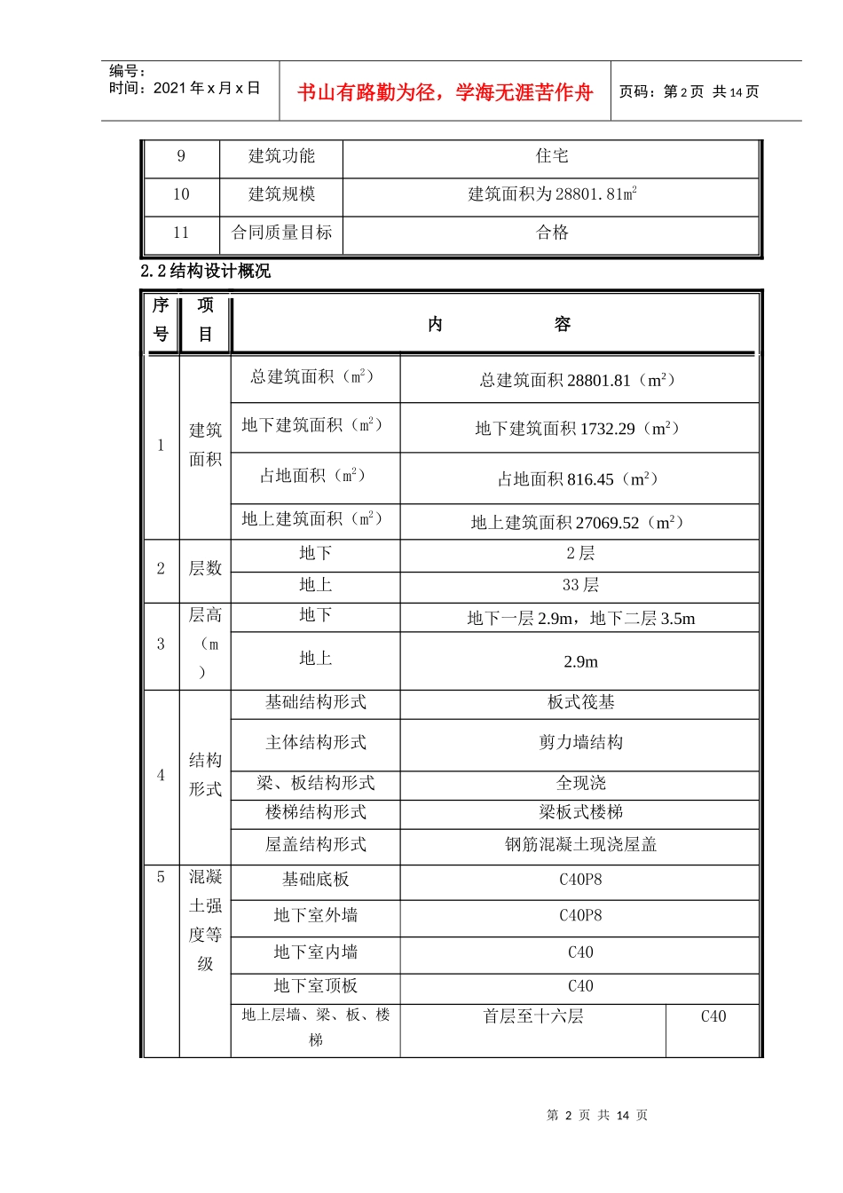 电梯井操作平台施工方案_第3页