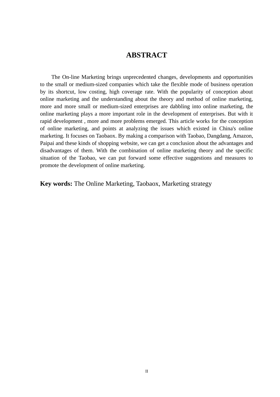 淘宝网网络营销存在问题及对策研究论文_第3页