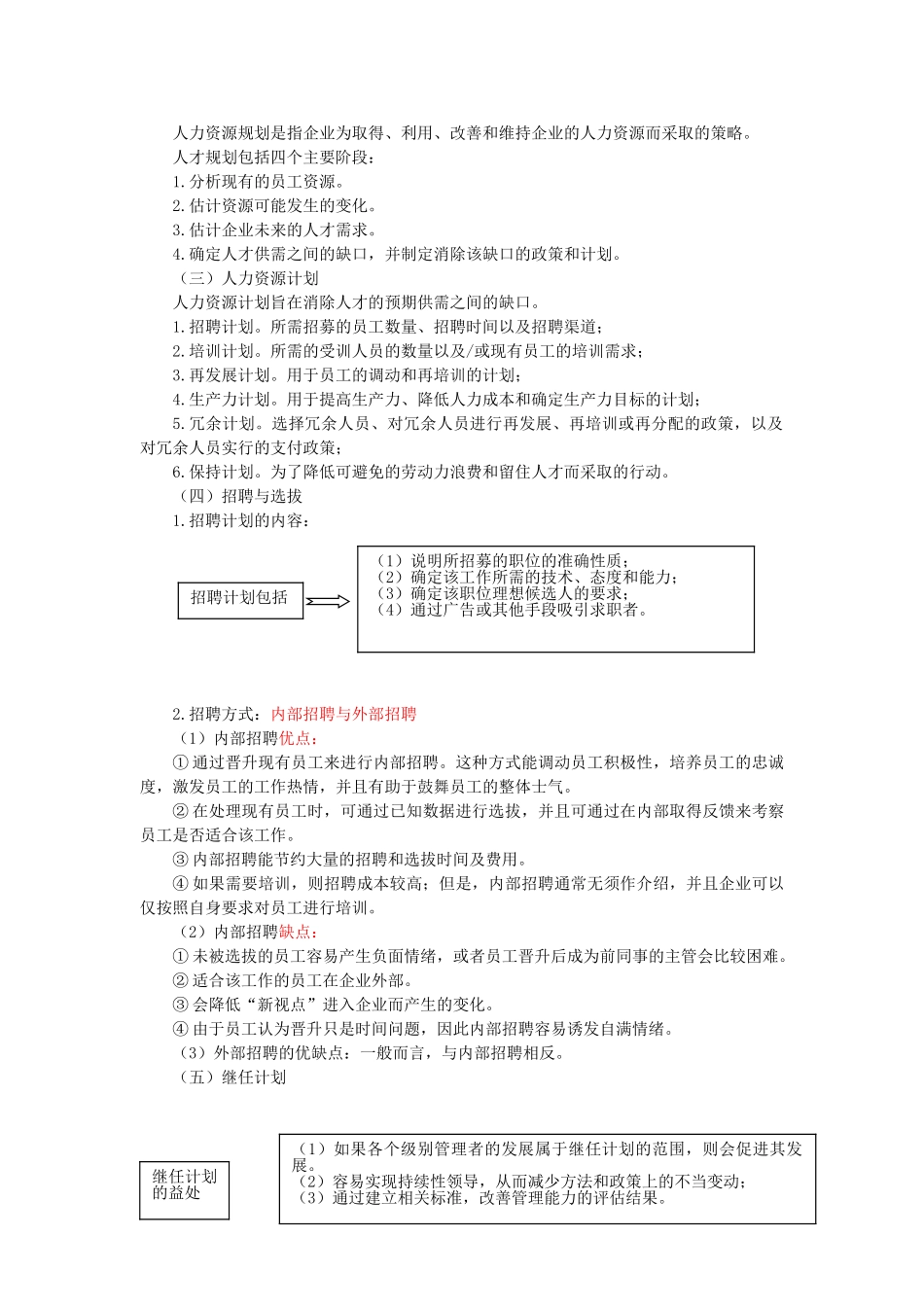 战略中的人力资源配合考点_第2页