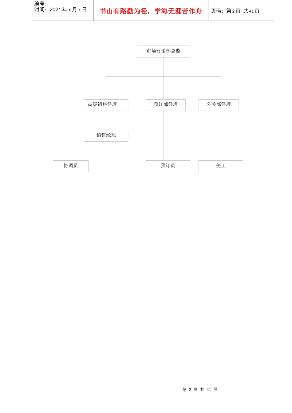 酒店销售部岗位服务规范_第2页