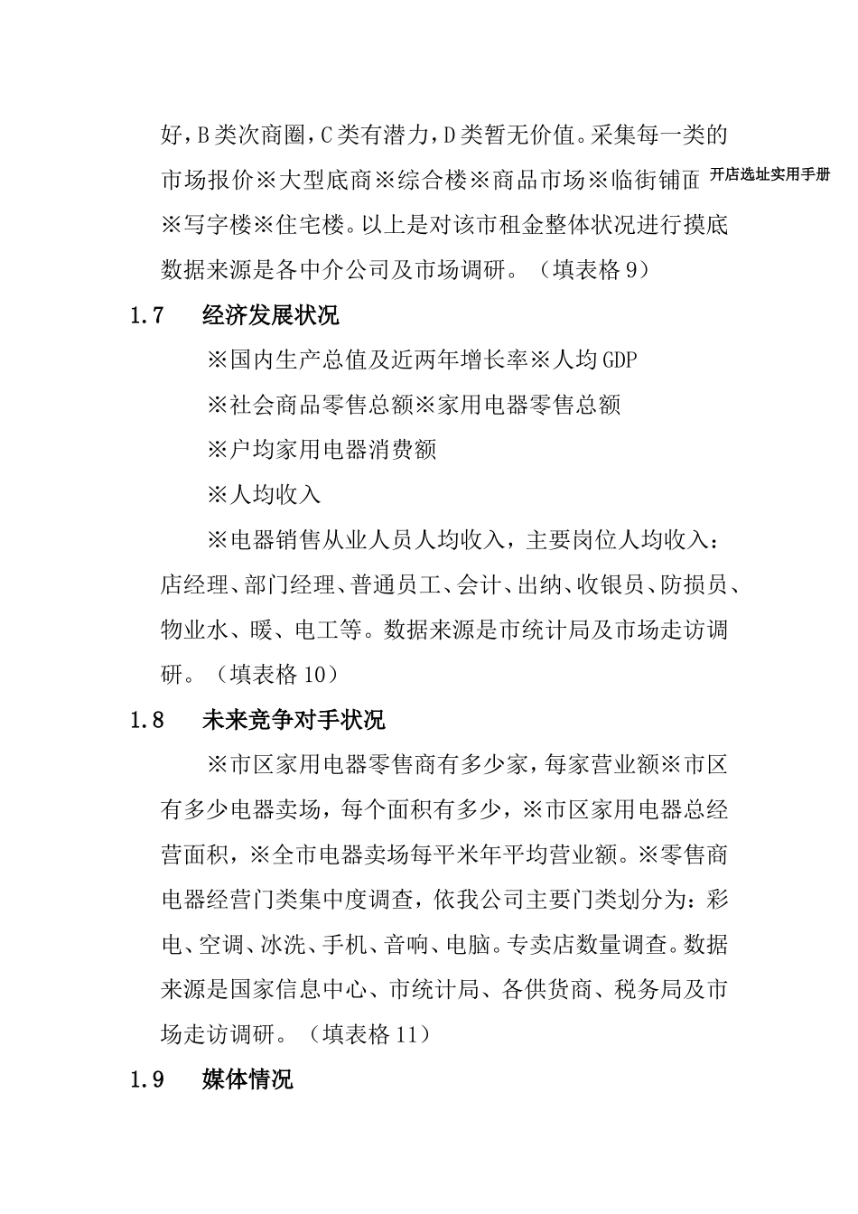 某某电器商场开店手册_第3页