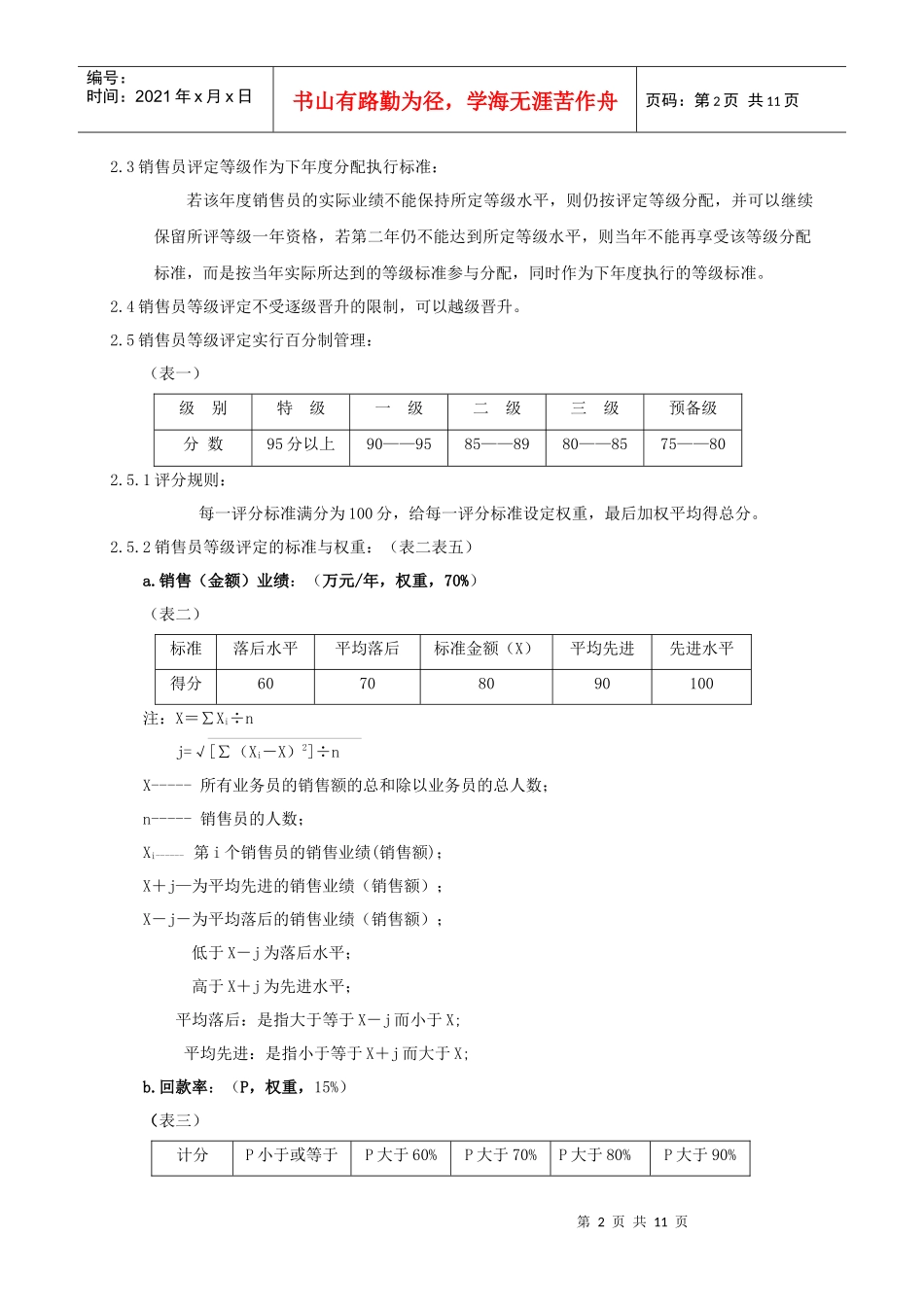 销售部的绩效评估与薪酬管理_第2页