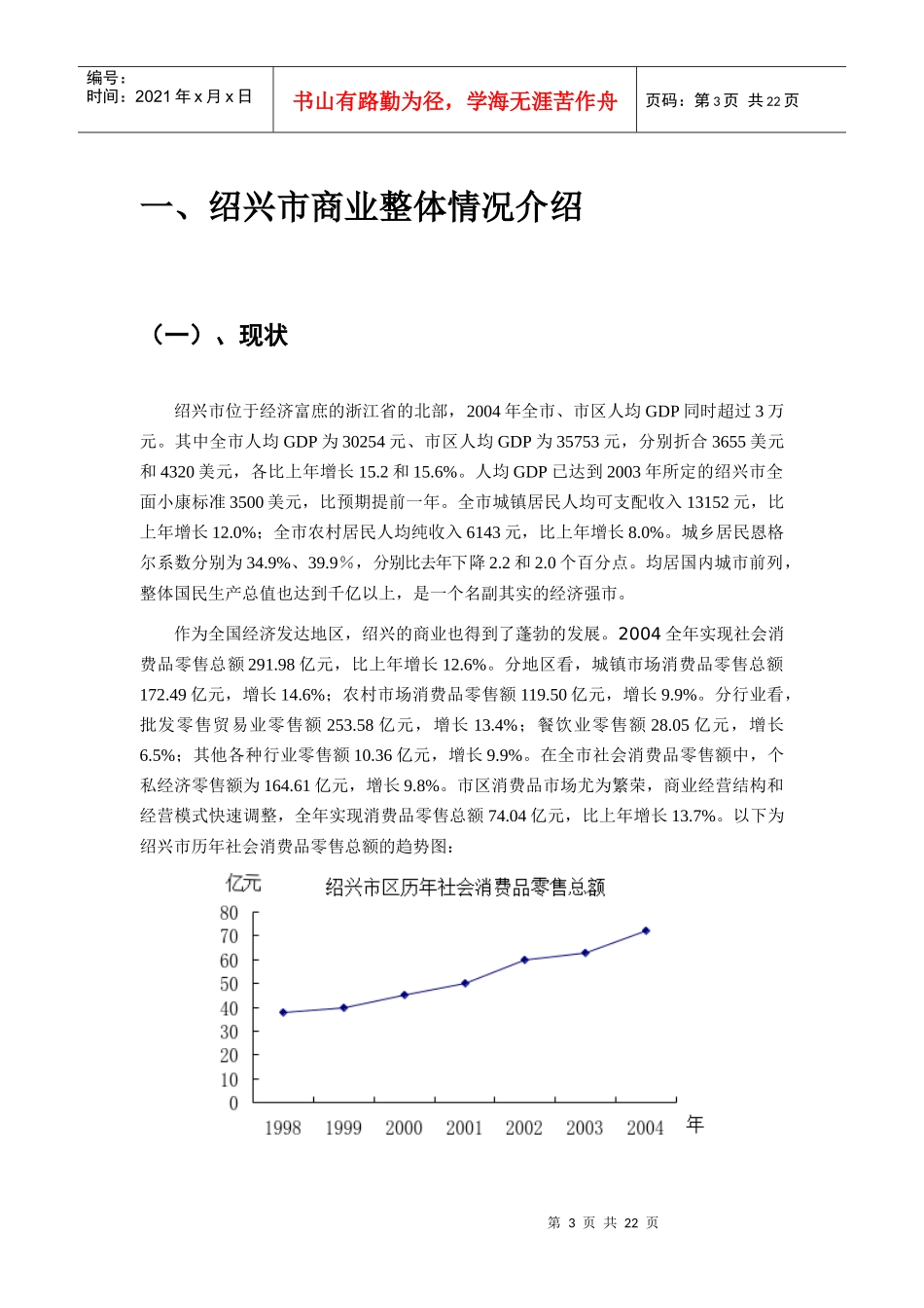 绍兴市商业地产市场调查分析(1)_第3页