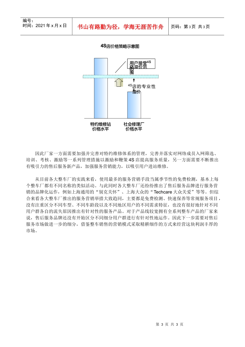 王伊－特约维修渠道服务流失的原因(1)_第3页