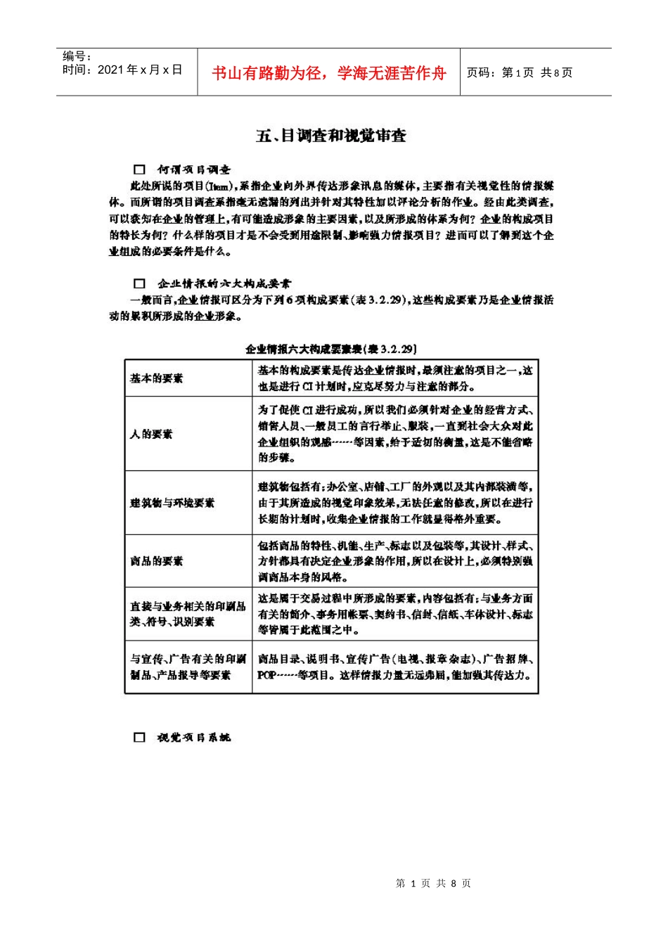 调查与视觉审查_第1页