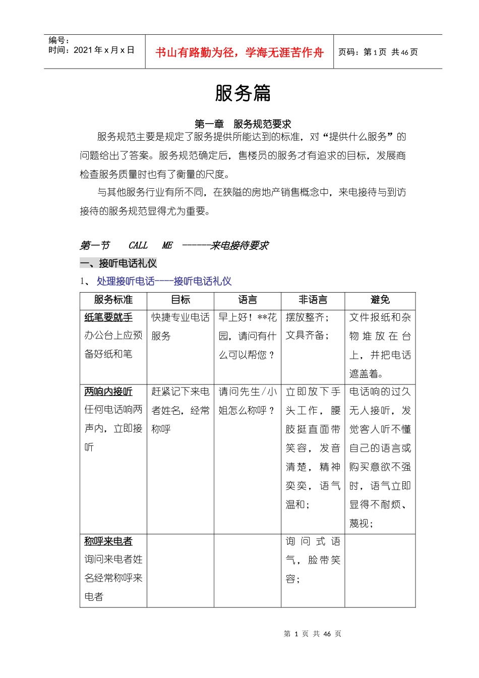 房地产销售服务篇_第1页