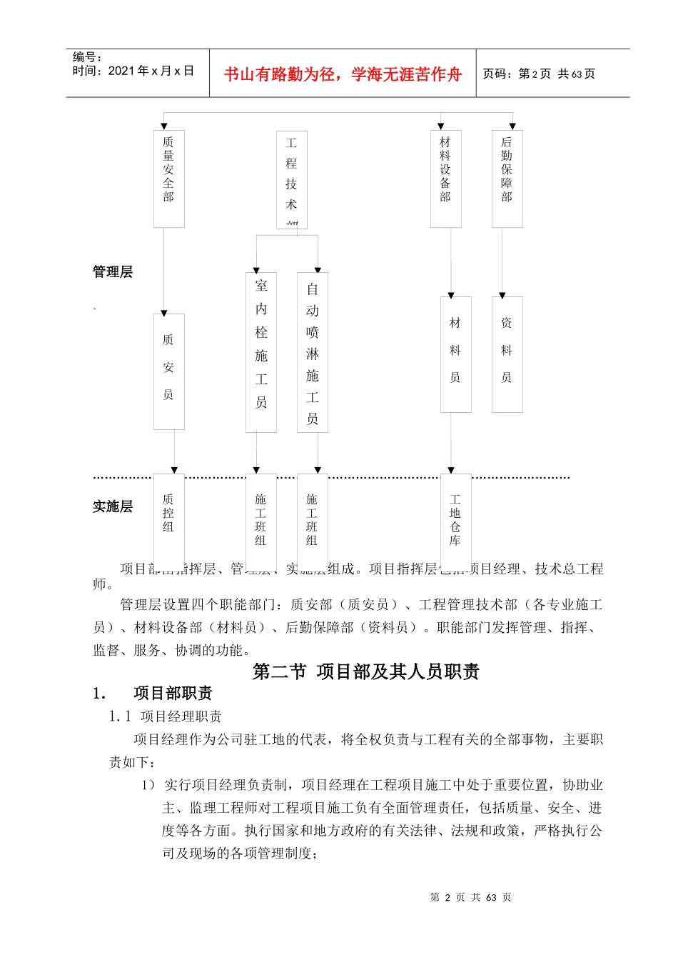 施工方案-消火栓、喷淋_第3页