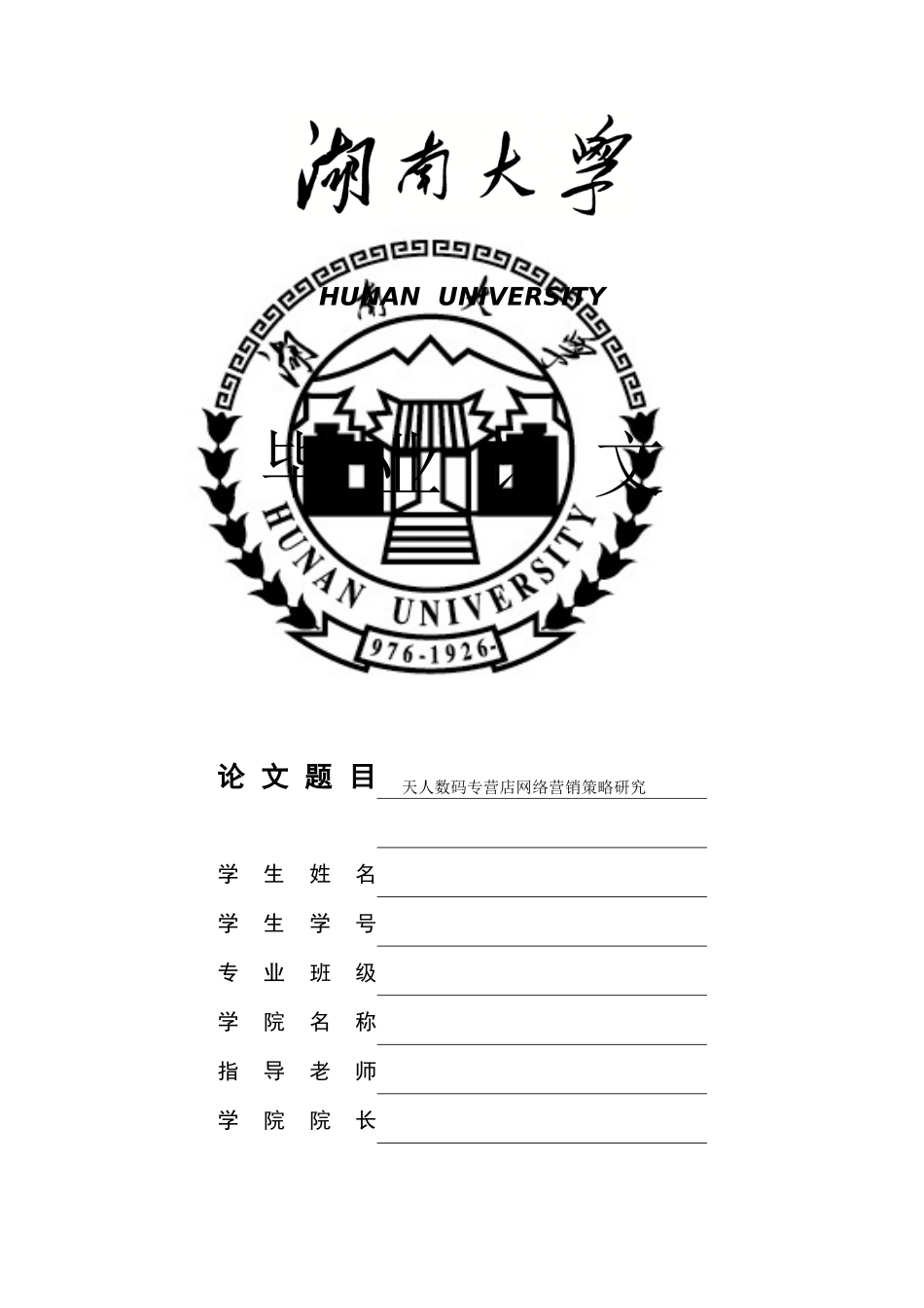 网店营销策略研究_第1页
